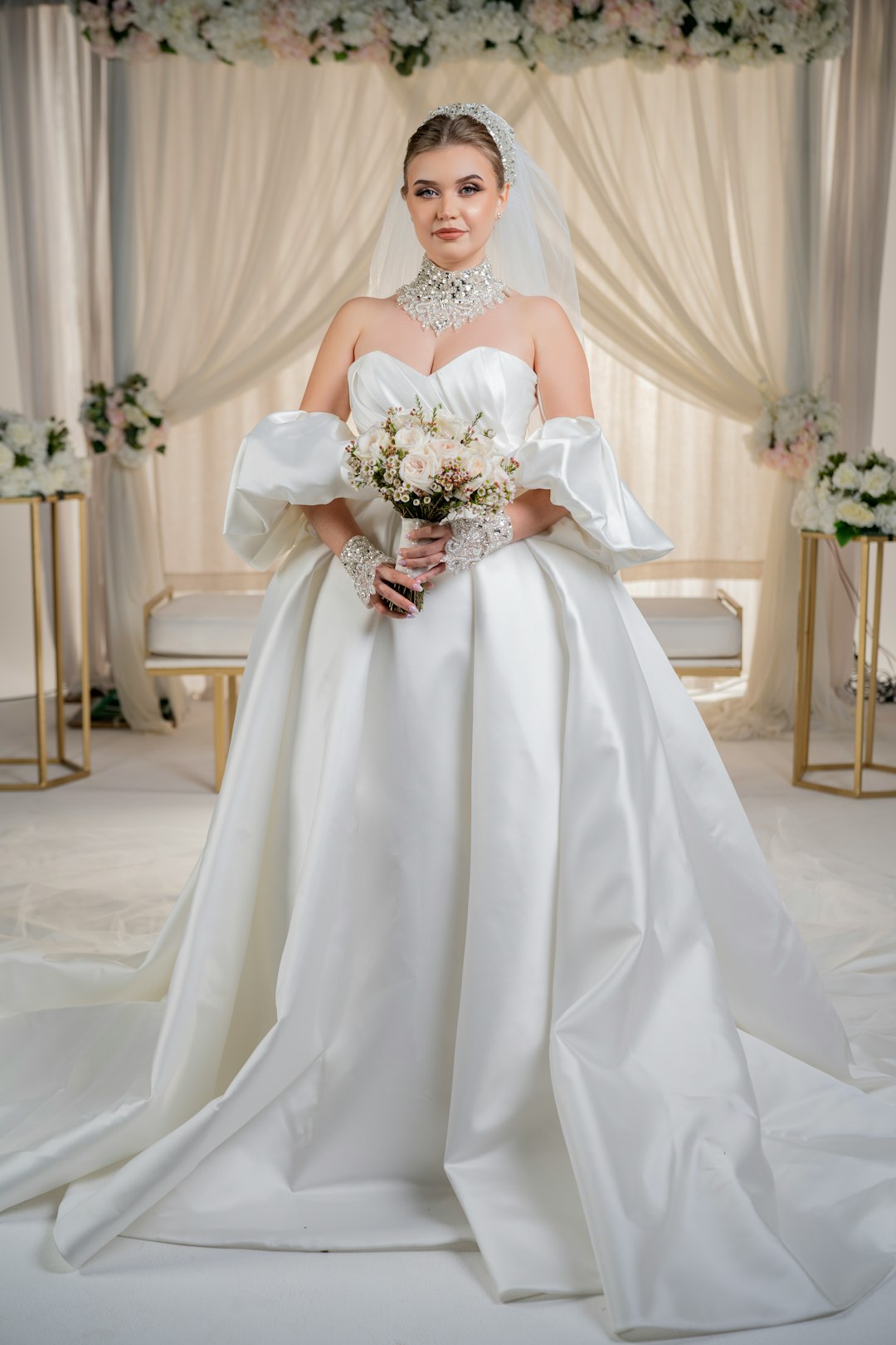 Marchetti Bridal ballgown portrait