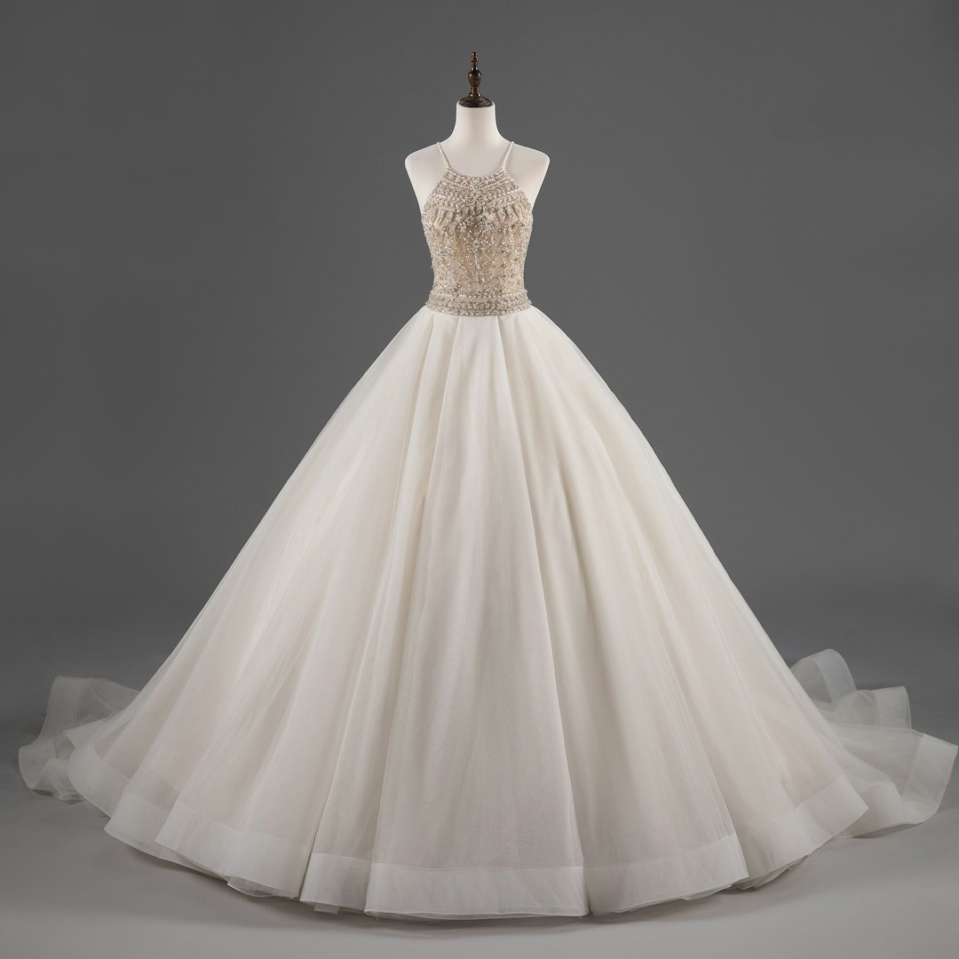 Willow Lane Collection gown on mannequin